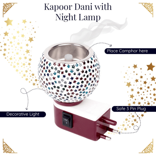 Prathna Magic Electric Platinum Aroma Burner Kapoor Dani 1N — photo 6