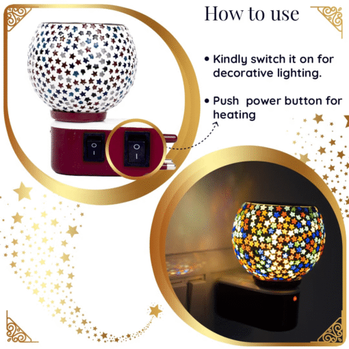 Prathna Magic Electric Platinum Aroma Burner Kapoor Dani 1N — photo 5