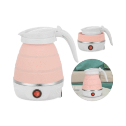 Mini Folding Kettle Silicone Electric Kettle Portable Small Outdoor Travel Kettle Retractable Electric Kettle