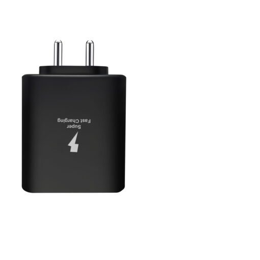 45W Charger For Samsung Galaxy M31s Original For Samsung 45W ChargerHigh power Adapter And Fast charging Type C To Type C Data Cable Charge Super Fast 45W Usb-C Wall Charger | 45W Samsung Super Fast Charger Type C | 45W Type C Port Fast Wall Charger with PD | 45W Usb-C Super Fast Charging Wall Charger For Cellular Phones- JH5, Black — photo 3
