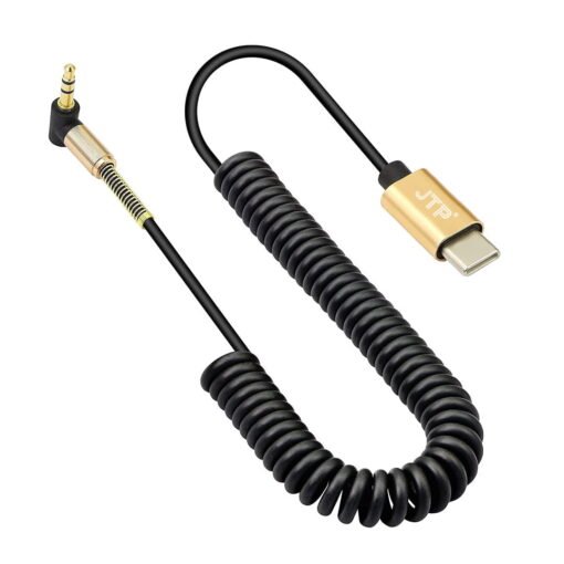 USB-C to 3.5mm Aux Adapter for Headphones and Car Stereo
