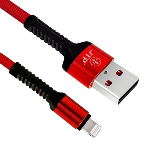 2 Meter Strong Nylon Denim Braided USB Lightning Fast Charging Cable for APPLE iPhones - JTP64