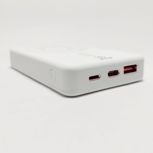 JTP 22.5W PD Fast Charging Power Bank 10000 mAh with 15W Wireless, White — photo 3