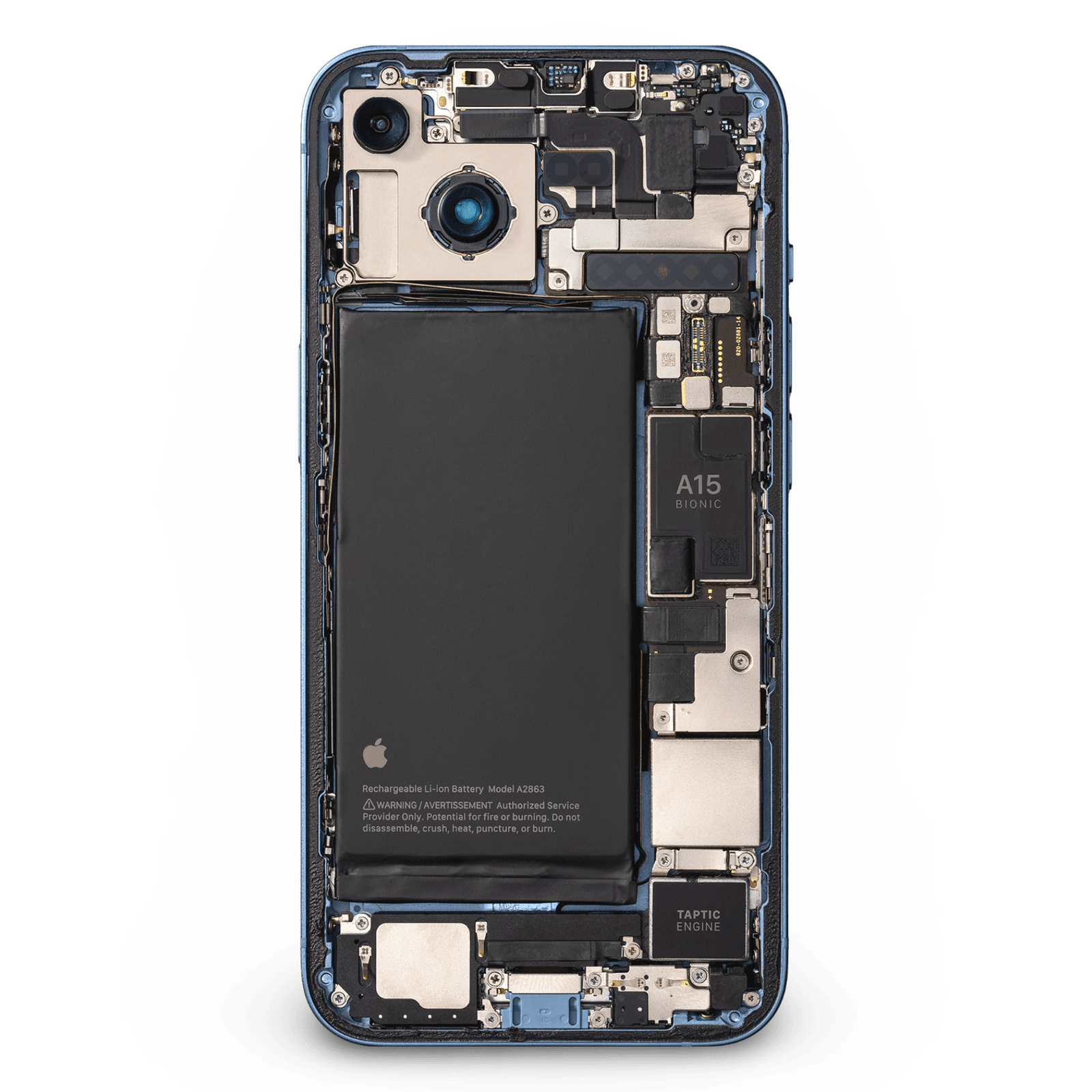 Naked iPhone with all kind of repair solutions 1